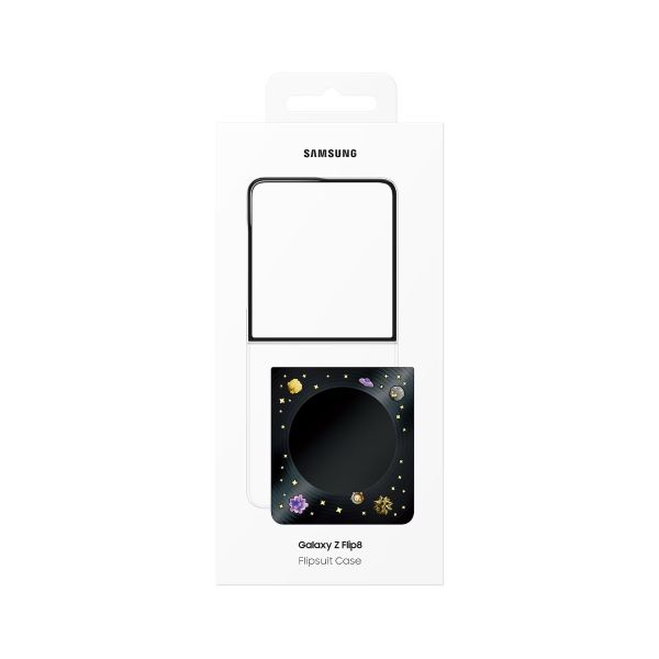Samsung Galaxy Z Flip8 Flipsuit Magnet Case, Black (EF-FF776CBEGWW)